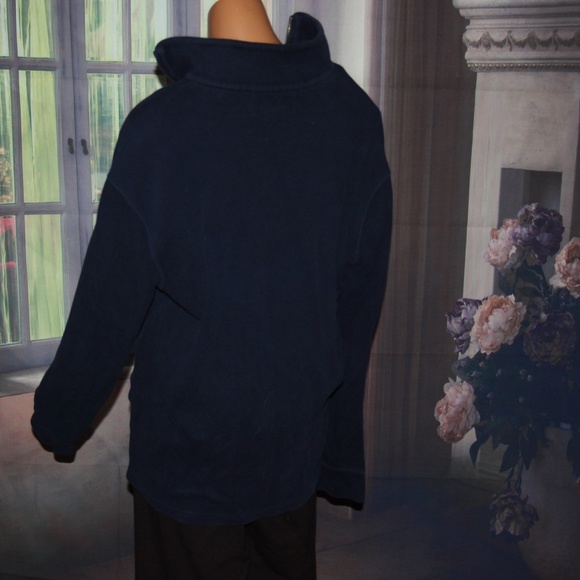 Men's Polo Ralph Lauren Navy Blue Cotton Pullover - Picture 4 of 4